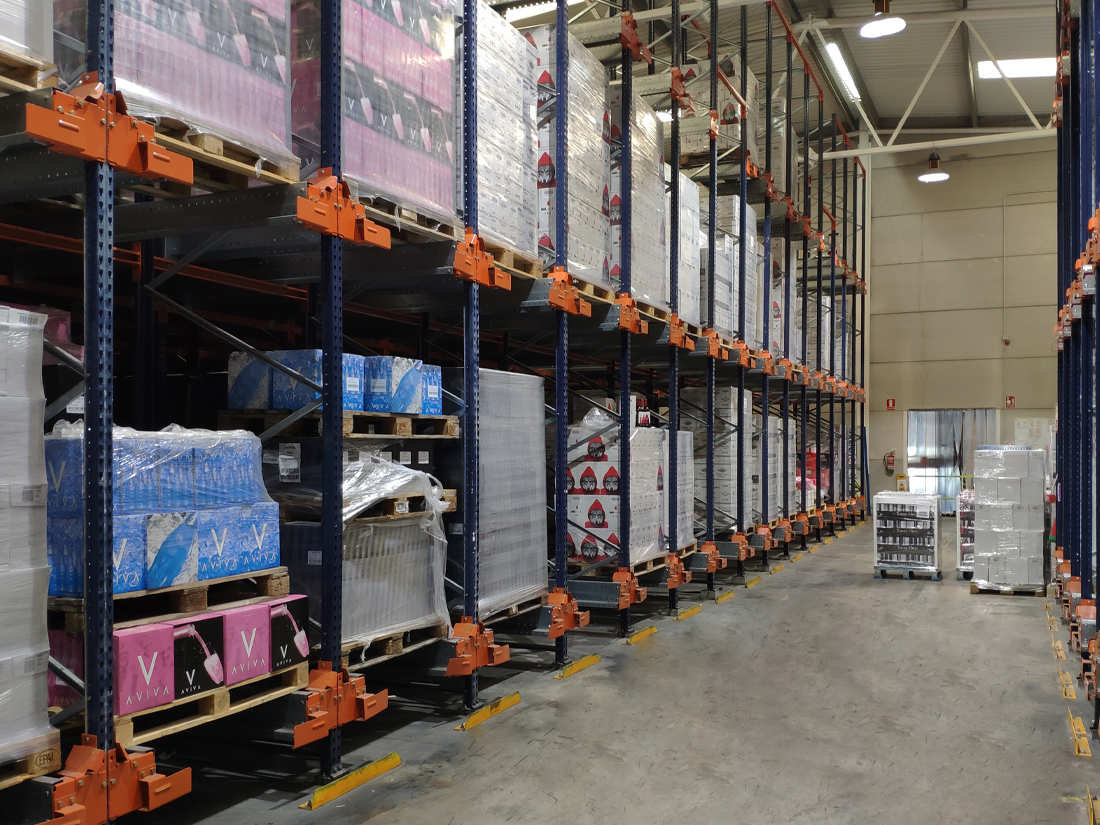BOTTLING, STORAGE AND DISTRIBUTION PLANT FOR WINES AND DERIVATIVES WAREHOUSE