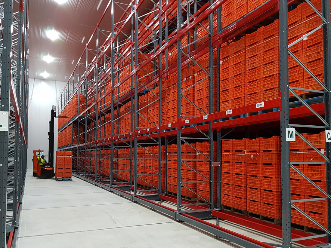 EXPANSION OF A STORAGE AND DISTRIBUTION CENTER FOR FROZEN AND REFRIGERATED PRODUCTS